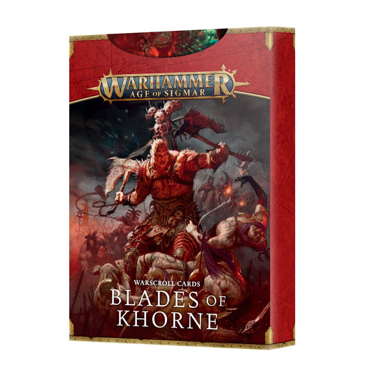 Warscroll Cards: Blades of Khorne (3rd Edition) - Gamescape