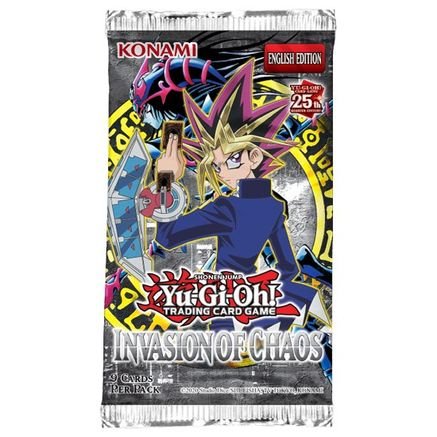 Yu-Gi-Oh! Invasion of Chaos (25th Anniversary Edition) Booster Pack - Gamescape