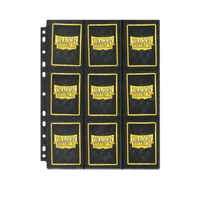 Dragon Shield: Standard Size Non-Glare 18-Pocket Pages (50 Count)