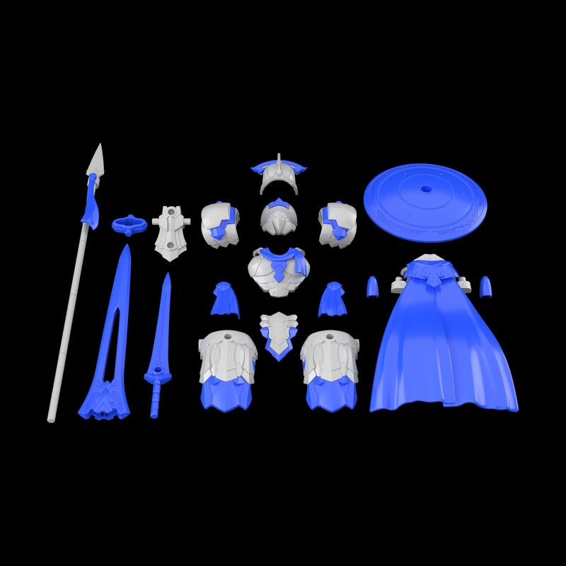 Contents of 30 Minutes Fantasy Rosan Gladiator Class Up Armor kit on a black background