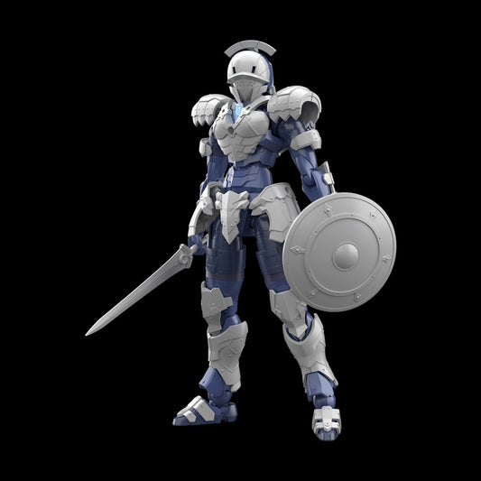 Assembled model of Rosan Swordman on a black background