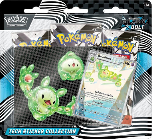 Pokémon TCG: Scarlet & Violet - Black Bolt Tech Sticker Collection