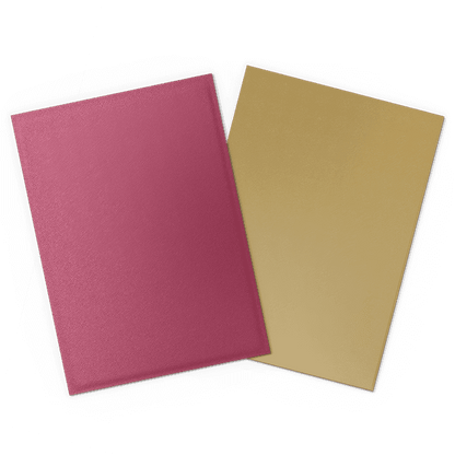 Dragon Shield 100 Count Sleeves Standard Dual Matte 25th Anniversary Special Edition - Red Gold