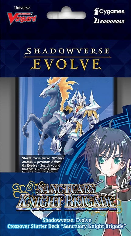 Shadowverse: Evolve - Crossover Starter Deck - Cardfight!! Vanguard - Sanctuary Knight Brigade