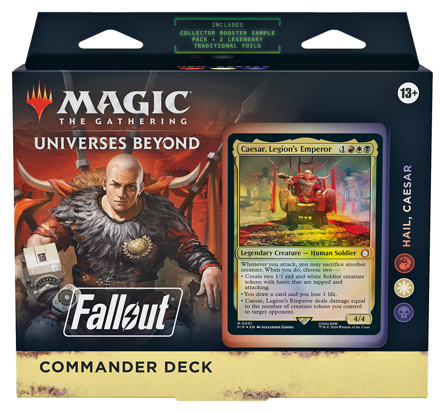 Magic the Gathering: Universes Beyond: Fallout Commander Deck - Hail Caesar