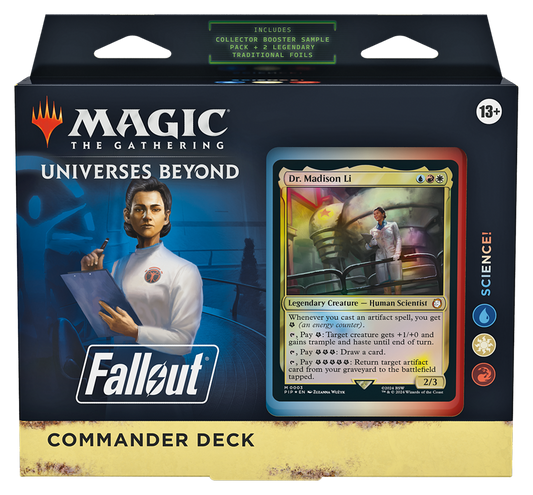 Magic the Gathering: Universes Beyond: Fallout Commander Deck - Science!