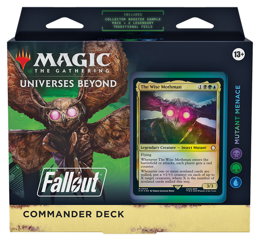 Magic the Gathering: Universes Beyond: Fallout Commander Deck - Mutant Menace