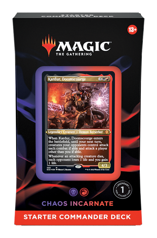Magic the Gathering: Starter Commander Deck - Chaos Incarnate