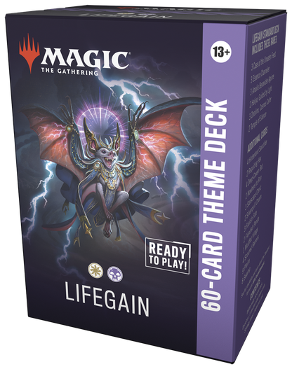 Magic: The Gathering Lifegain theme deck packaging on a white background