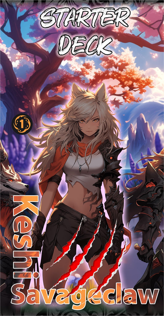 Soul Masters TCG: Keshi Savageclaw Starter Deck (1st Edition)