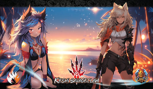 Soul Masters TCG: Keshi Savageclaw Playmat with Bag