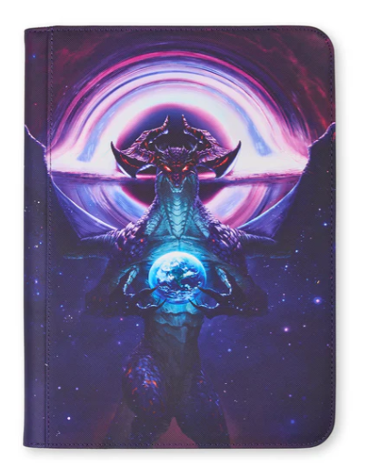 Arcane Fortress: 9 Pocket Zipper Binder - Stained Glass - Cosmic Genesis