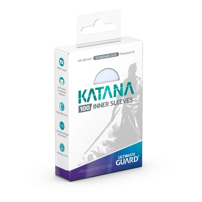 Ultimate Guard: Katana 100 Count Standard Size Inner Sleeves