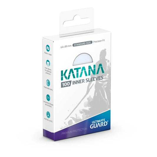 Ultimate Guard: Katana 100 Count Standard Size Inner Sleeves