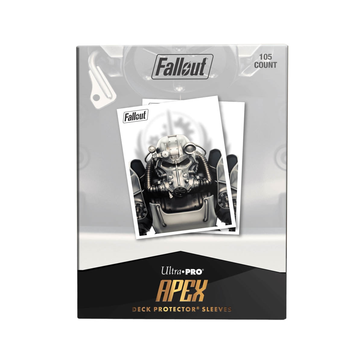 Apex Deck Protector Sleeves: Fallout- Brotherhood of Steel (105ct)