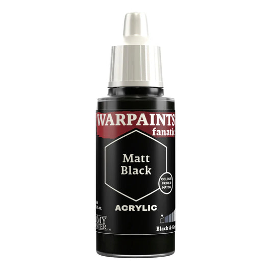 The Army Painter Warpaints Fanatic: Matt Black