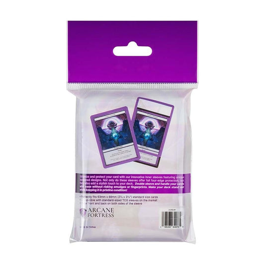 Arcane Fortress: Synergy Inner Sleeves - Phantom Purple (Standard Size)