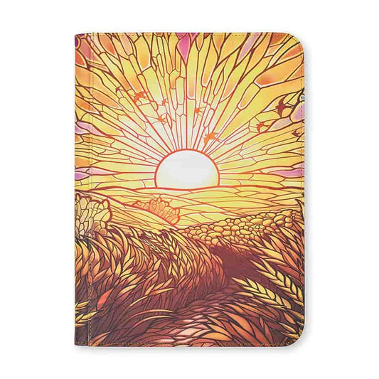 Arcane Fortress: 9 Pocket Zipper Binder - Stained Glass - Golden Plains