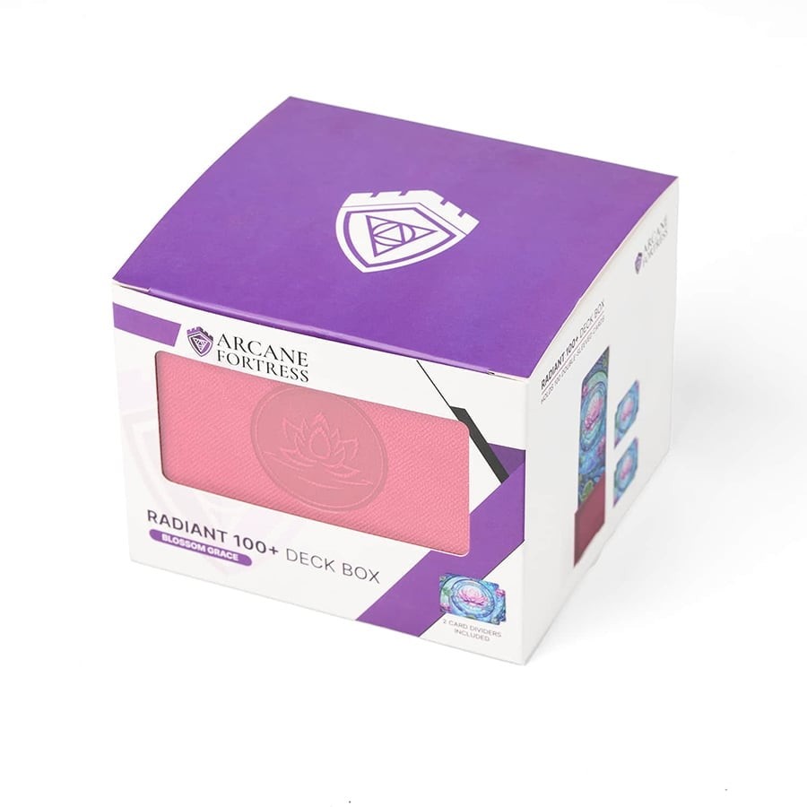 Arcane Fortress: Radiant 100+ Standard Deckbox - Blossom Grace