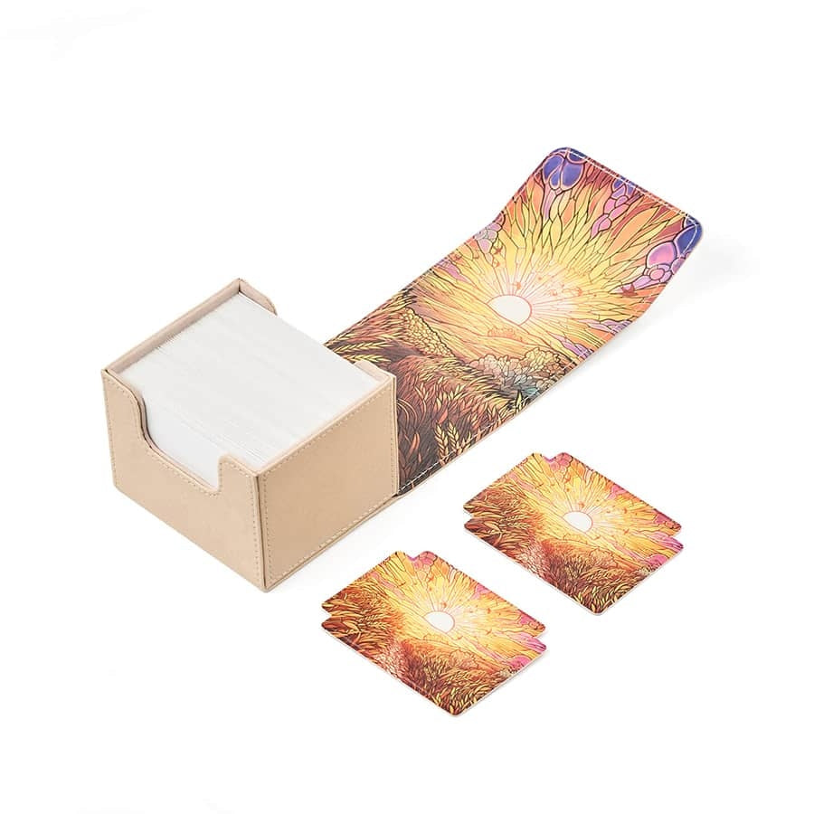 Arcane Fortress: Radiant 100+ Standard Deckbox - Golden Plains