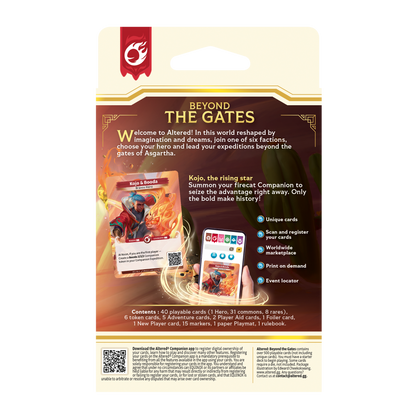 Altered TCG: Beyond the Gates Starter Deck - Bravos