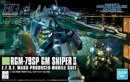 Bandai: RGM-79SP GM Sniper II Model Kit – High Grade 1/144