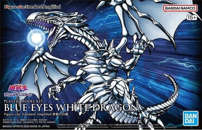 Bandai: Yu-Gi-Oh! Figure-rise Standard Amplified - Blue-Eyes White Dragon