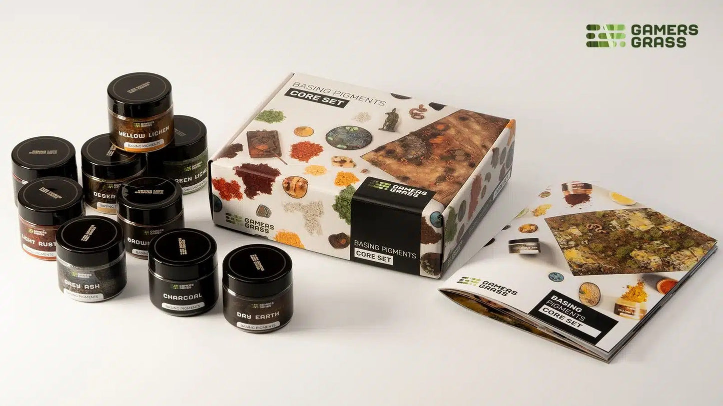 GamersGrass: Basing Pigments Core Set