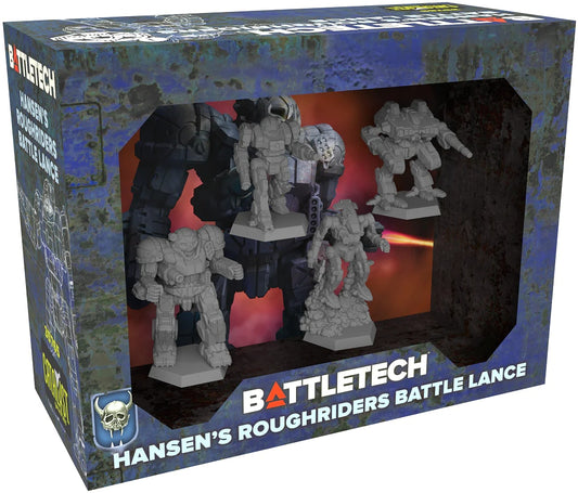 Hansen's Roughriders Battle Lance box on a white background