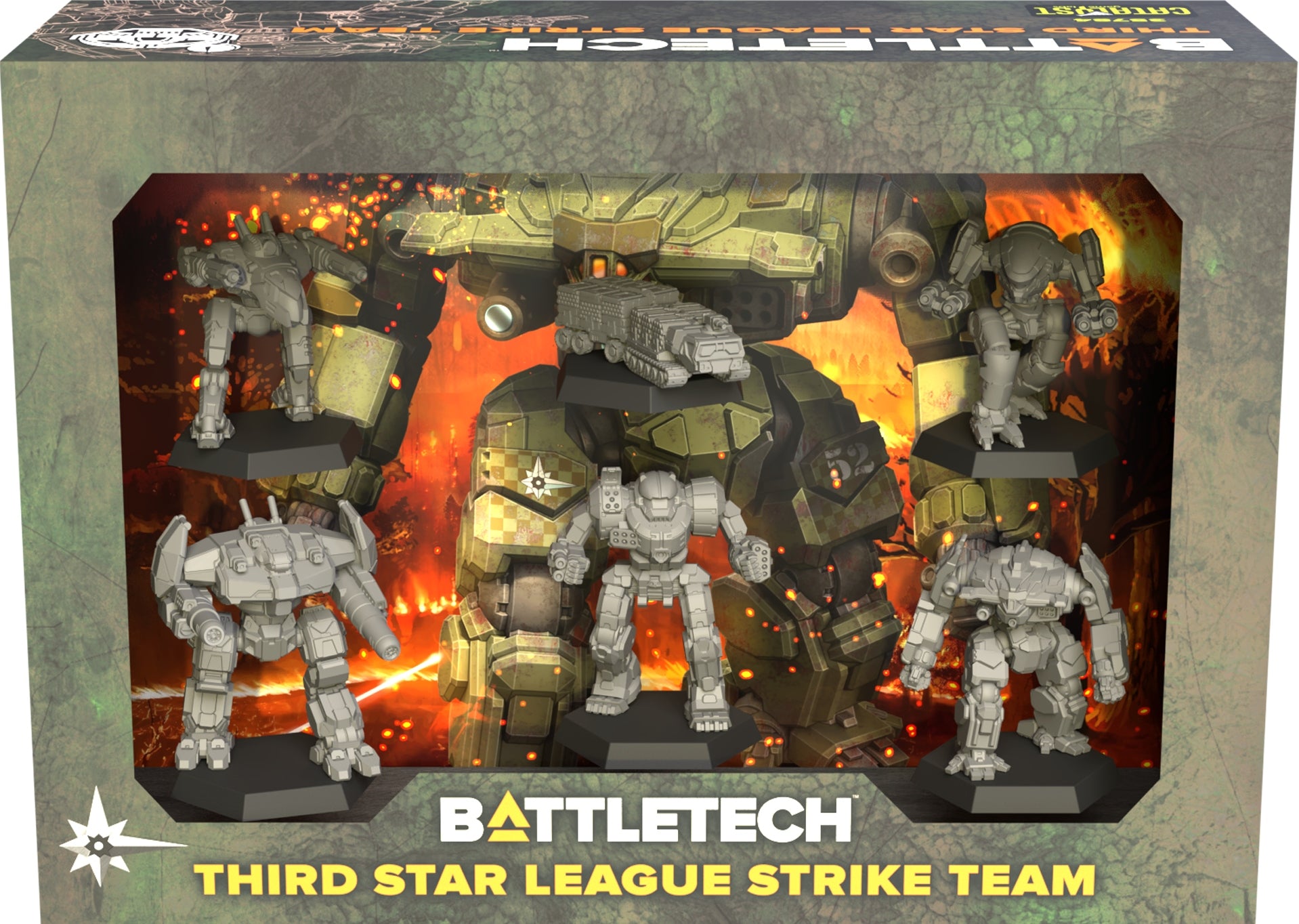 Battletech Third Star League Strike Team packaging on a white background