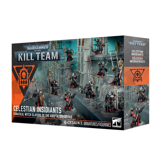 Celestian Insidiants Kill Team Fanatical Witch Slayers of the Adepta Sororitas