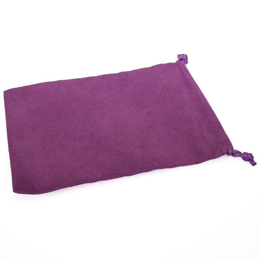 Chessex: Large Suede Dice Bag - Purple