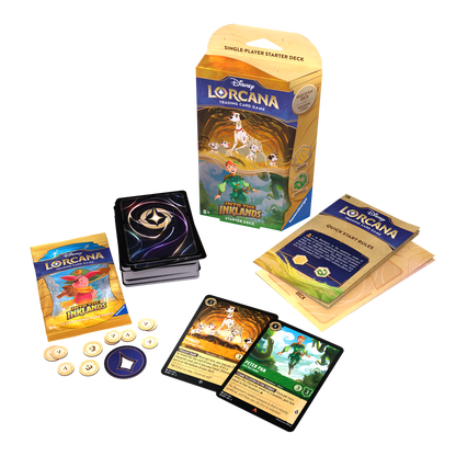 Disney Lorcana TCG: Into the Inklands Starter Deck Amber/Emerald