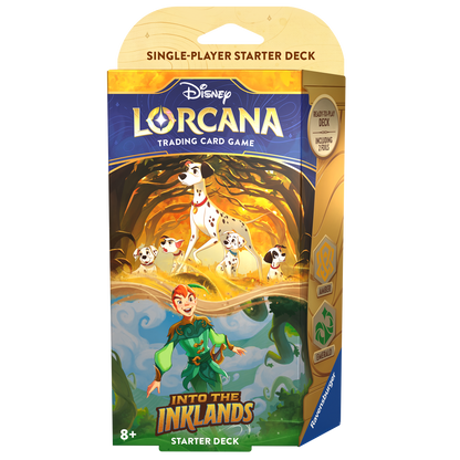 Disney Lorcana TCG: Into the Inklands Starter Deck Amber/Emerald