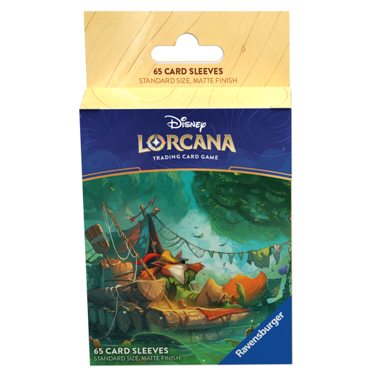 Disney Lorcana TCG: Into the Inklands Card Sleeves Robin Hood