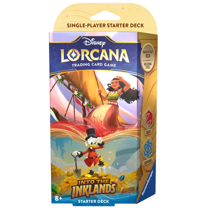 Disney Lorcana TCG: Into the Inklands Starter Deck Ruby/Sapphire