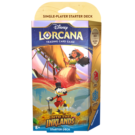 Disney Lorcana TCG: Into the Inklands Starter Deck Ruby/Sapphire