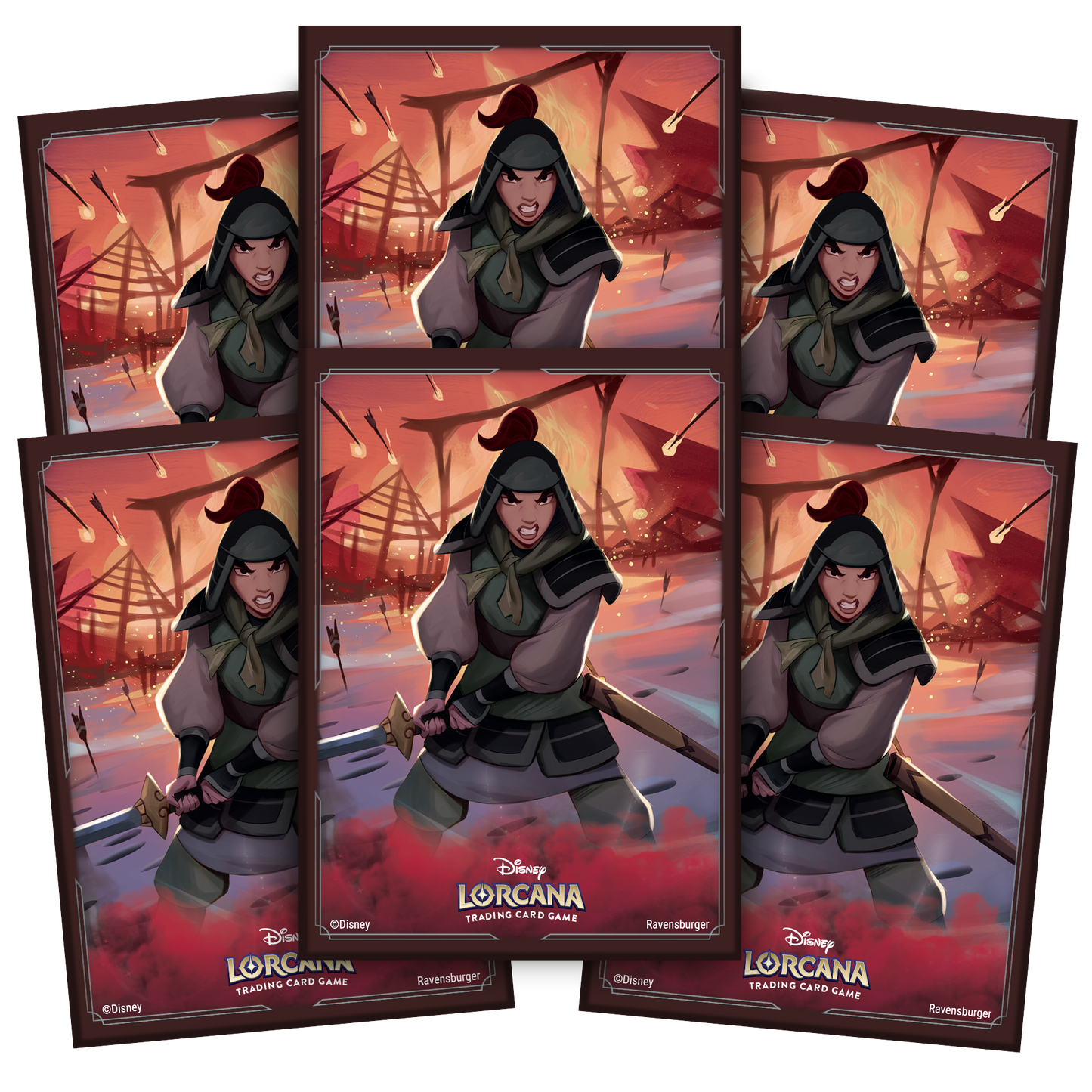 Disney Lorcana TCG: Rise of the Floodborn Card Sleeves Mulan