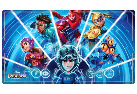 Disney Lorcana TCG: Archazia's Island Playmat Big Hero 6 We Could Be Immortals