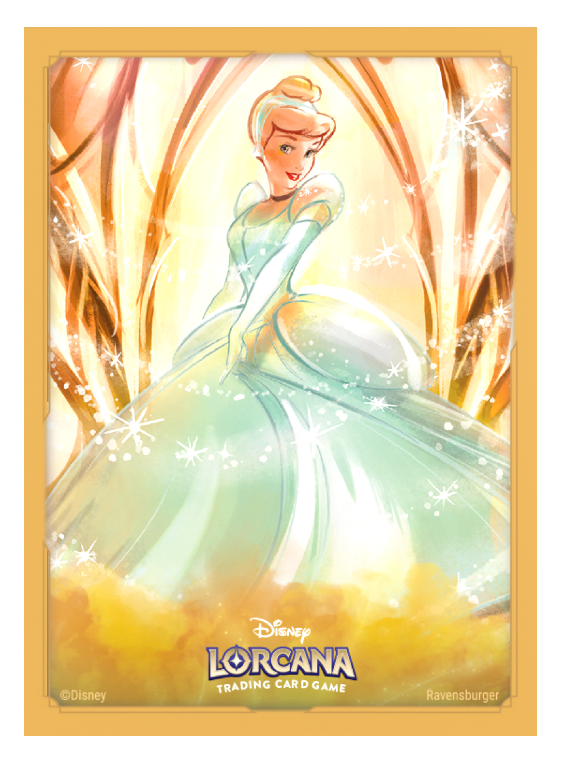 Disney Lorcana Card Sleeves (Archazia's Island) Cinderella Disney Lorcana Card Sleeves (Archazia's Island) Cinderella