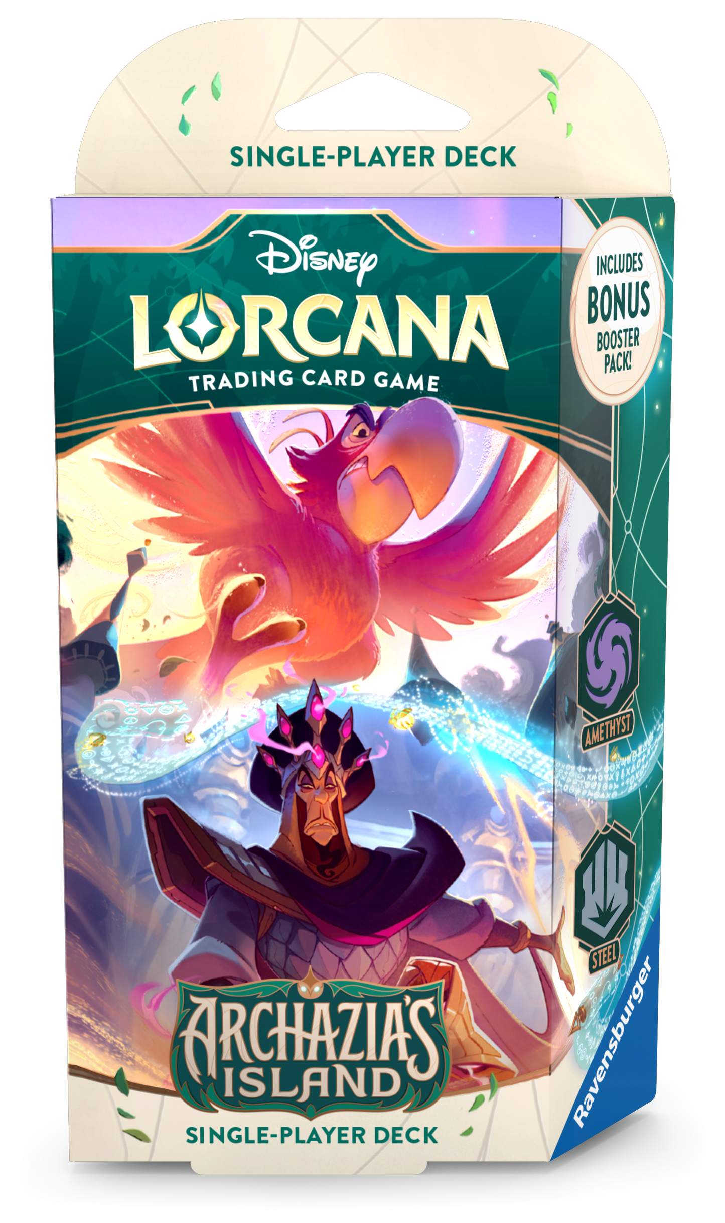 Disney Lorcana TCG: Archazia's Island Starter Deck - Amethyst/Steel
