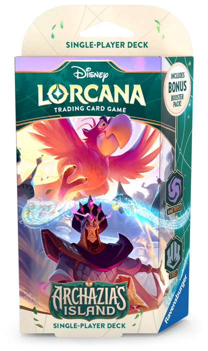 Disney Lorcana TCG: Archazia's Island Starter Deck - Amethyst/Steel