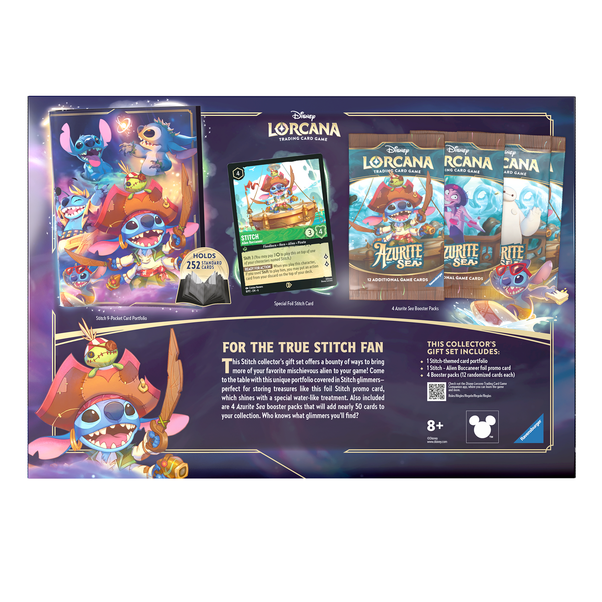 Disney Lorcana: Stitch Collector's Gift Set - Azurite Sea Disney Lorcana: Stitch Collector's Gift Set - Azurite Sea