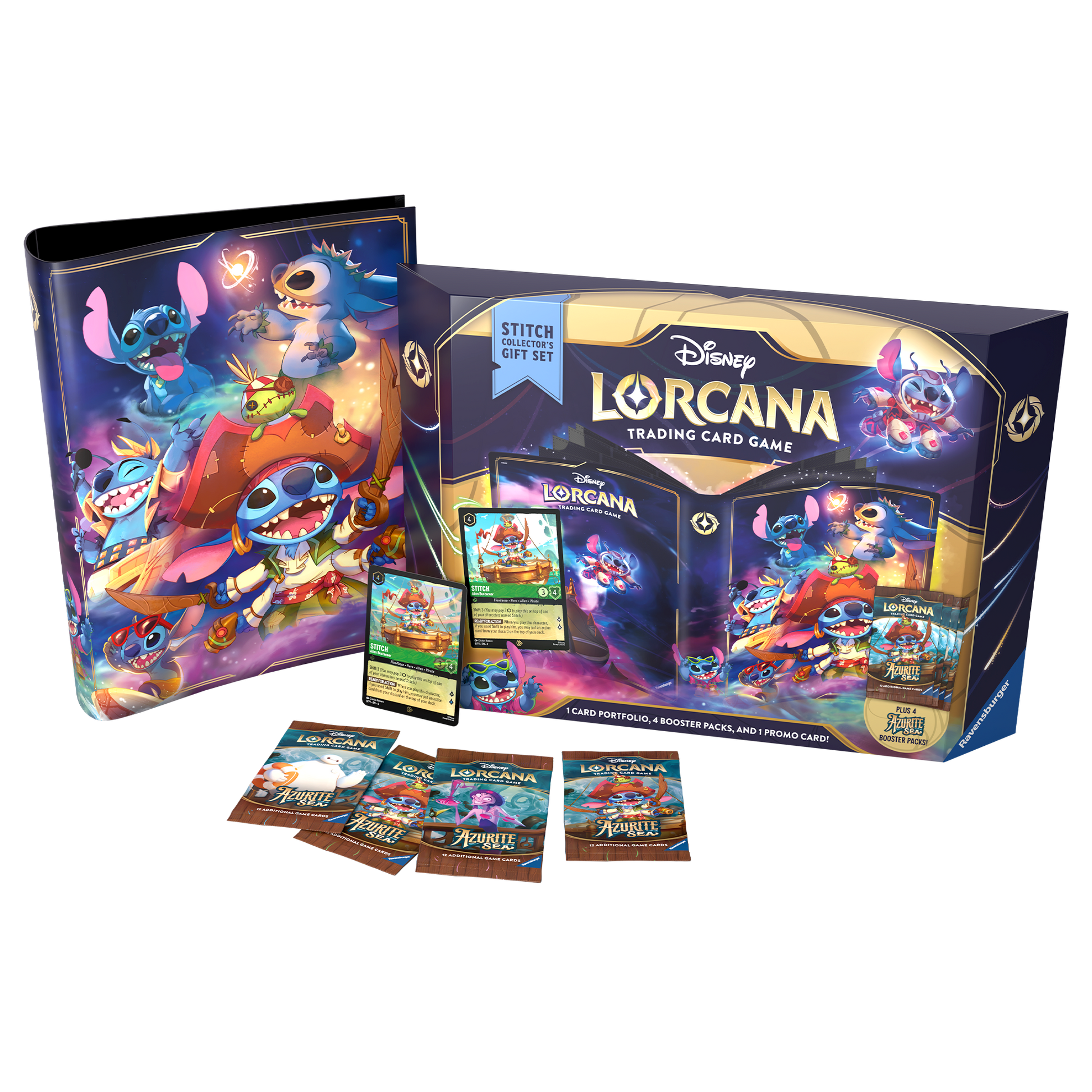 Disney Lorcana: Stitch Collector's Gift Set - Azurite Sea Disney Lorcana: Stitch Collector's Gift Set - Azurite Sea