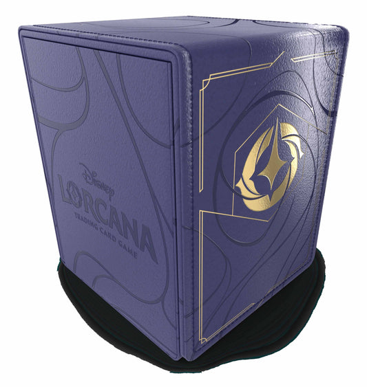 Disney Lorcana TCG: Azurite Sea Premium Deck Box Lorcana Branded