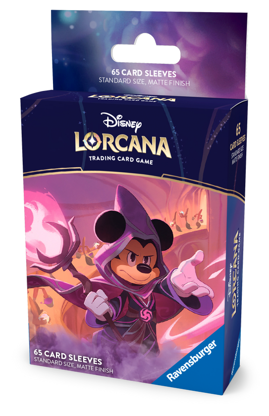 Disney Lorcana TCG: Reign of Jafar Card Sleeves - Mickey Mouse