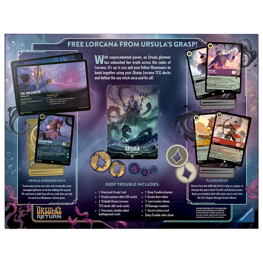 Disney Lorcana TCG: Ursula's Return Illumineer's Quest - Deep Trouble