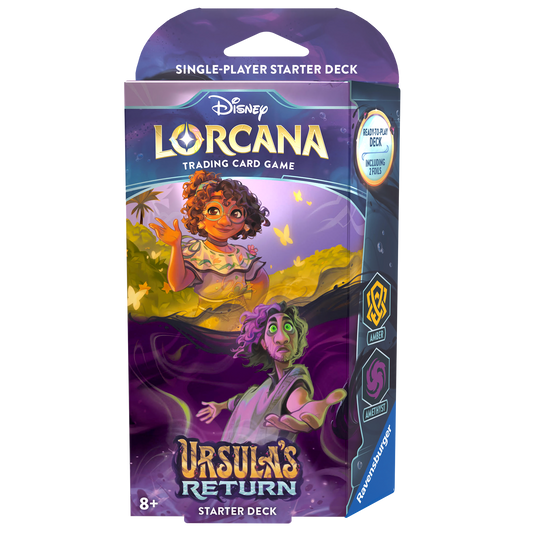 Disney Lorcana TCG: Ursula's Return Starter Deck Amber/Amethyst
