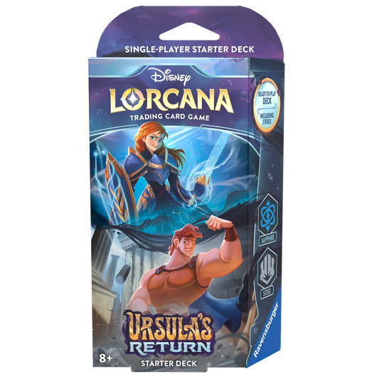 Disney Lorcana TCG: Ursula's Return Starter Deck Sapphire/Steel
