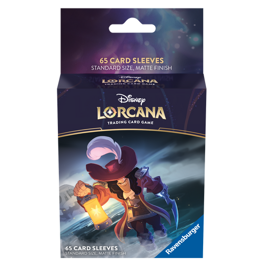 Disney Lorcana TCG: The First Chapter Card Sleeves Captain Hook
